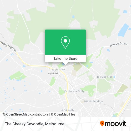The Cheeky Cavoodle map