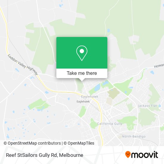 Reef StSailors Gully Rd map