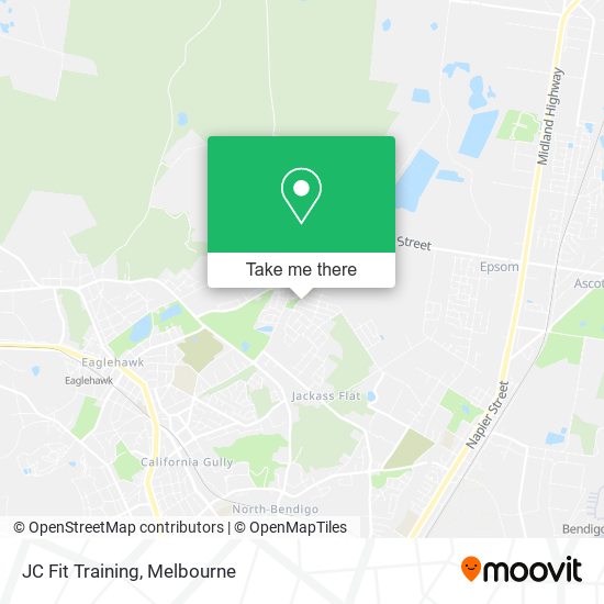 JC Fit Training map