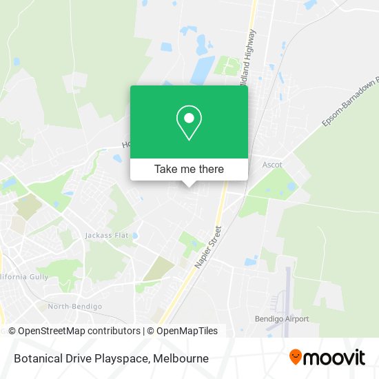 Botanical Drive Playspace map