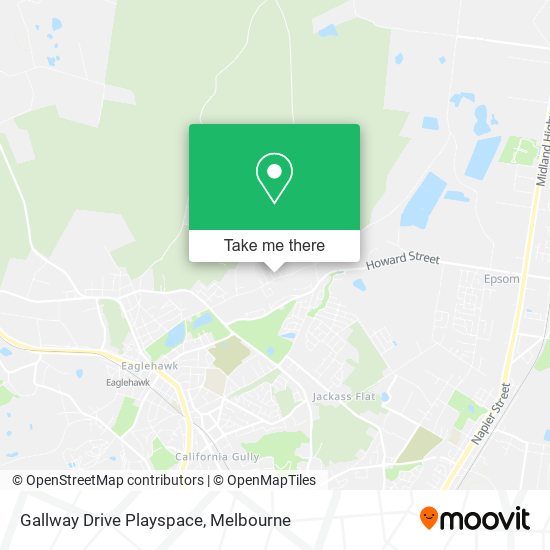 Gallway Drive Playspace map