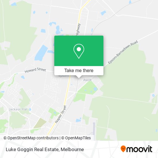 Luke Goggin Real Estate map