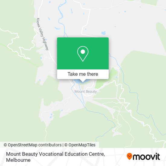 Mount Beauty Vocational Education Centre map