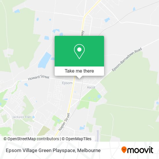 Epsom Village Green Playspace map
