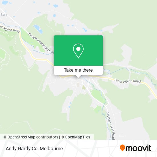 Andy Hardy Co map