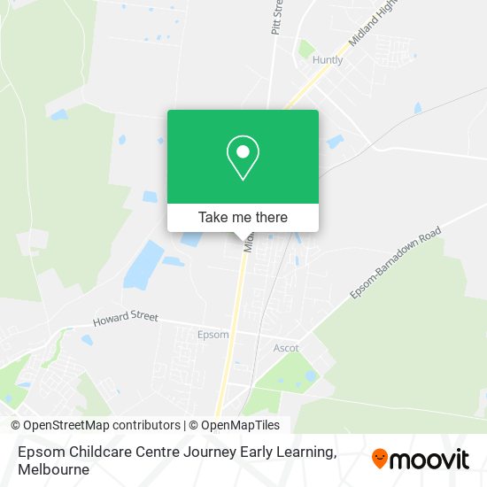 Epsom Childcare Centre Journey Early Learning map