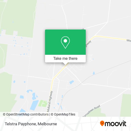 Telstra Payphone map