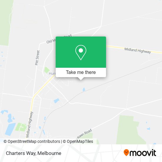 Charters Way map