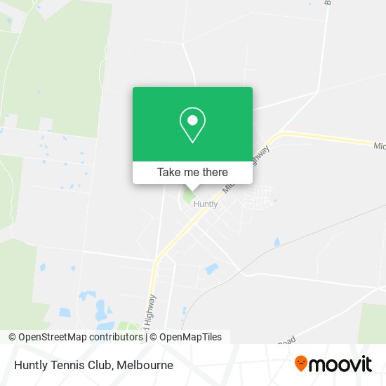 Huntly Tennis Club map