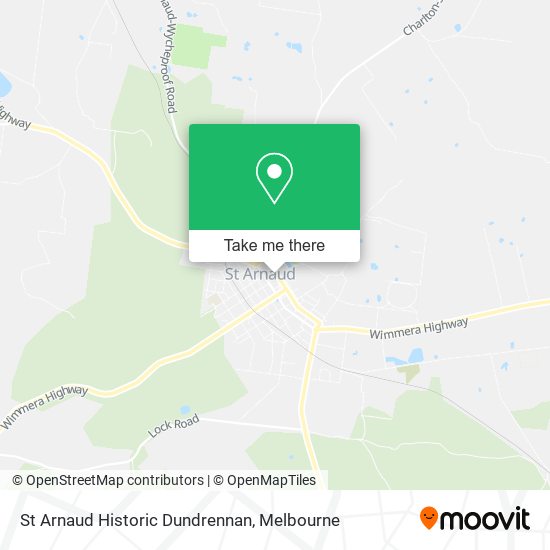 St Arnaud Historic Dundrennan map