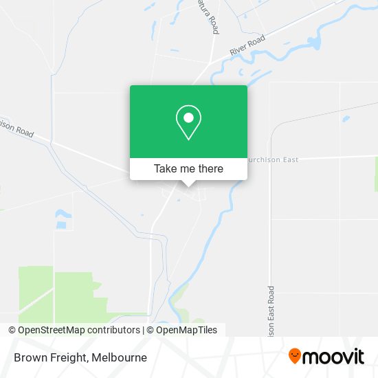 Brown Freight map