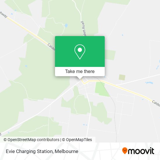 Evie Charging Station map