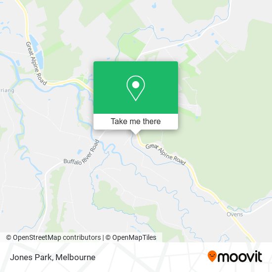 Jones Park map