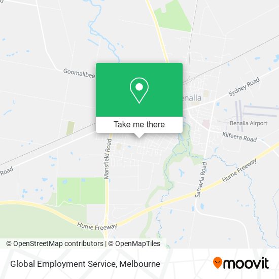 Global Employment Service map