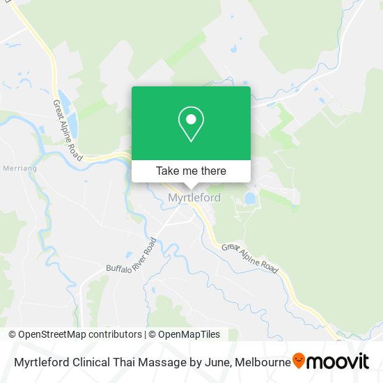 Myrtleford Clinical Thai Massage by June map