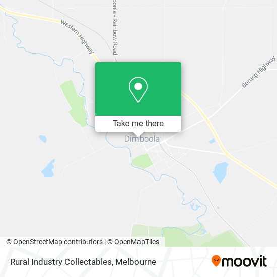 Rural Industry Collectables map