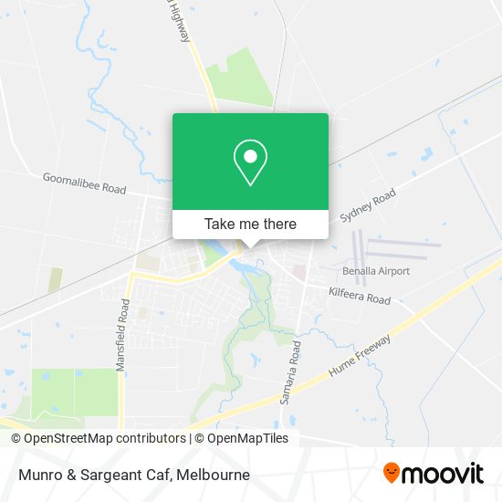 Munro & Sargeant Caf map