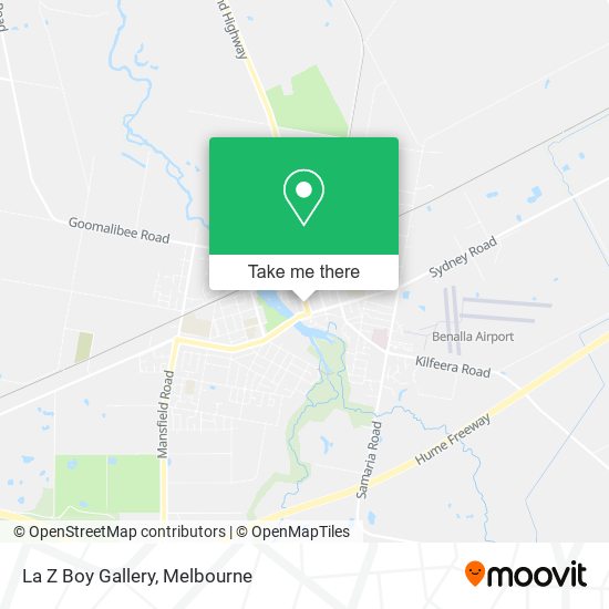 La Z Boy Gallery map