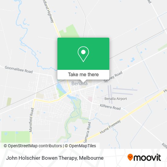 John Holschier Bowen Therapy map