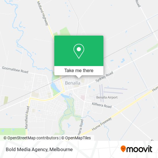 Bold Media Agency map