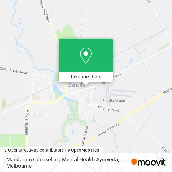 Mandaram Counselling Mental Health Ayurveda map