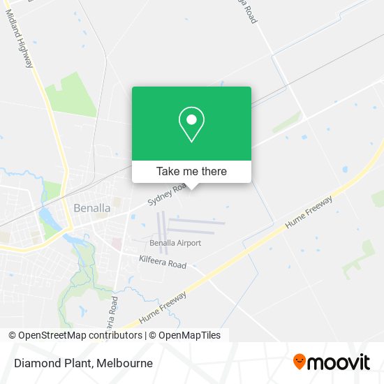 Diamond Plant map