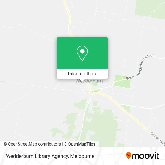 Mapa Wedderburn Library Agency