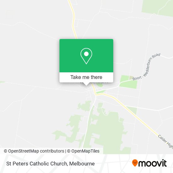 St Peters Catholic Church map