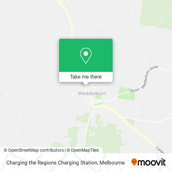 Charging the Regions Charging Station map