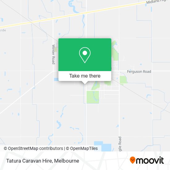 Tatura Caravan Hire map