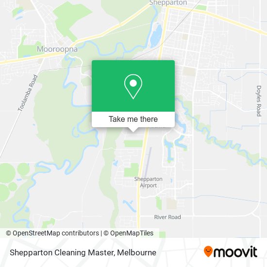 Mapa Shepparton Cleaning Master