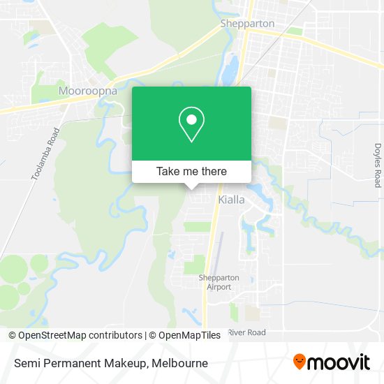 Semi Permanent Makeup map