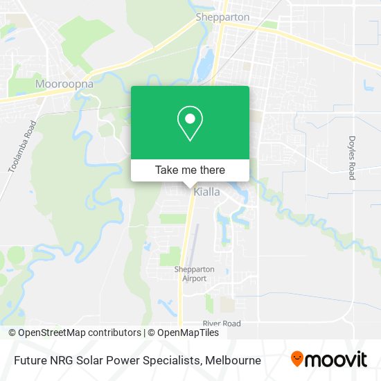Future NRG Solar Power Specialists map