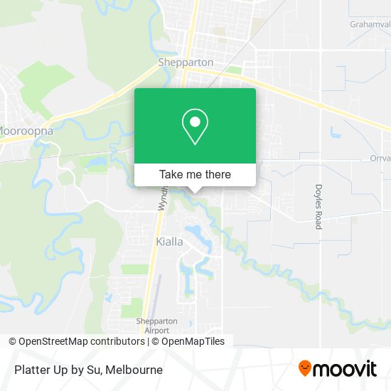 Platter Up by Su map