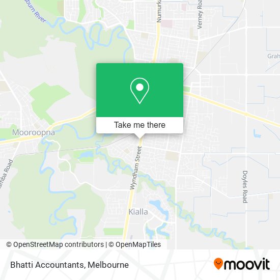Bhatti Accountants map