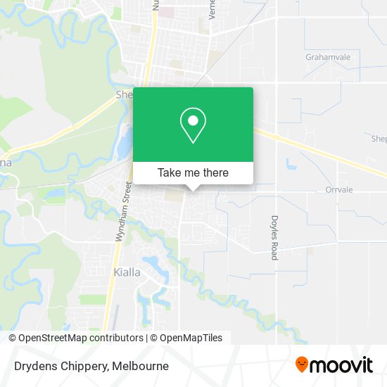 Drydens Chippery map
