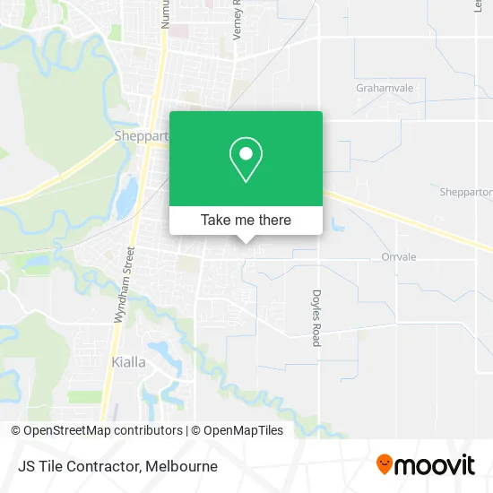 JS Tile Contractor map