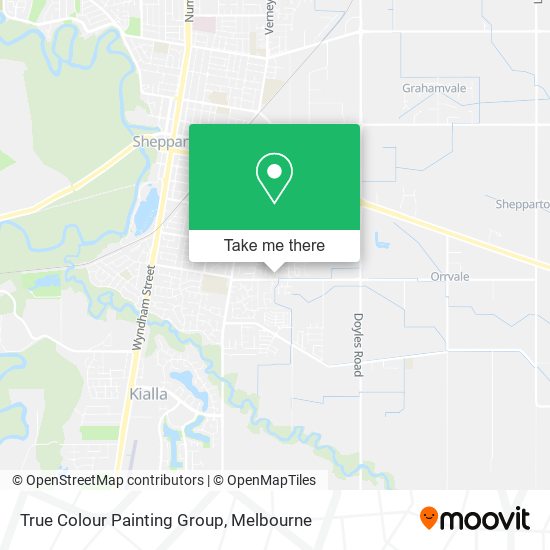 True Colour Painting Group map