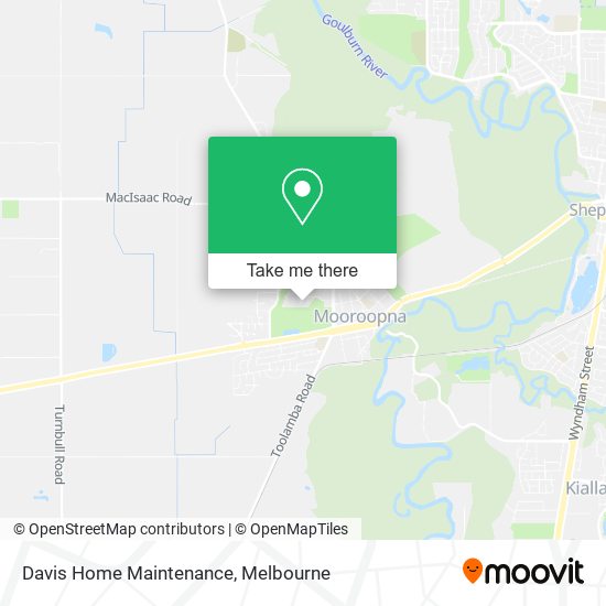 Davis Home Maintenance map