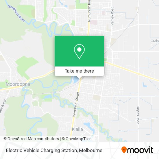 Electric Vehicle Charging Station map