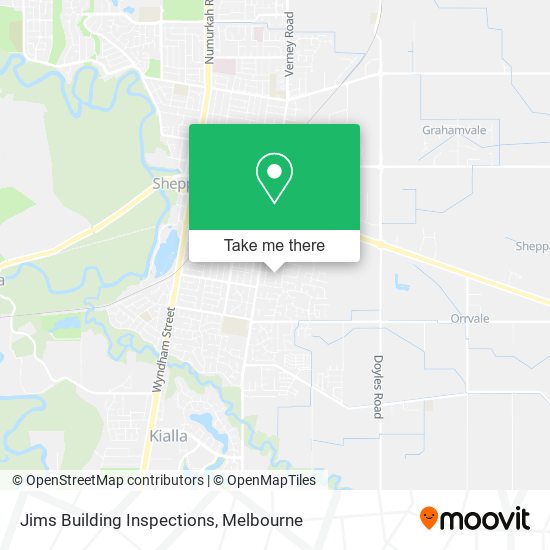 Jims Building Inspections map