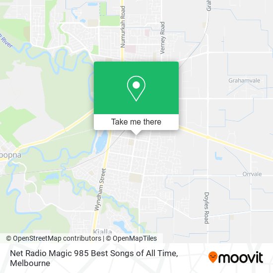 Net Radio Magic 985 Best Songs of All Time map