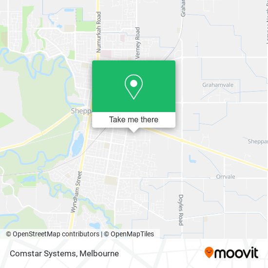Comstar Systems map