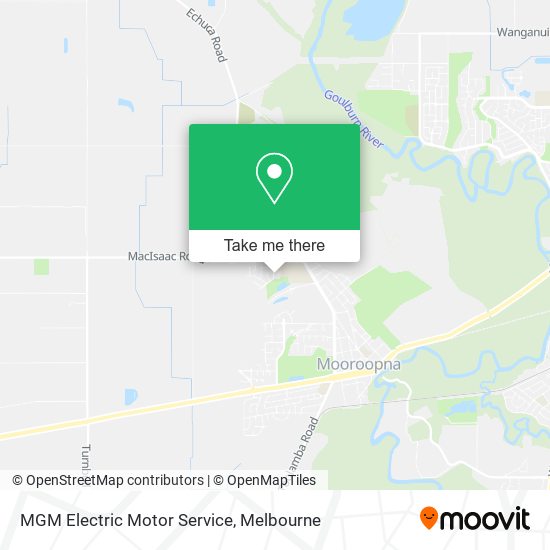 MGM Electric Motor Service map