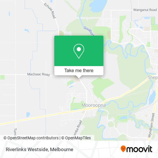 Riverlinks Westside map