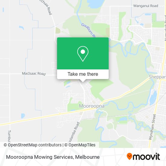 Mapa Mooroopna Mowing Services