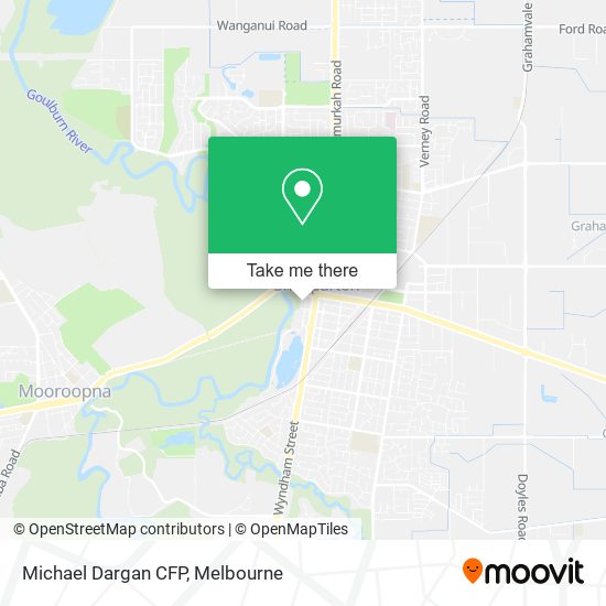 Michael Dargan CFP map