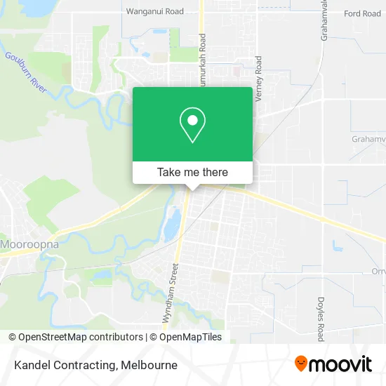 Kandel Contracting map