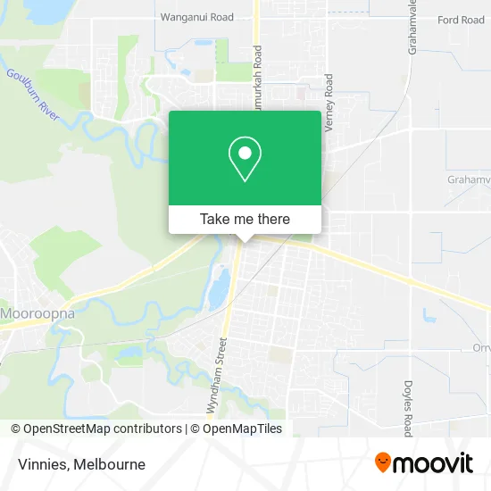 Vinnies map