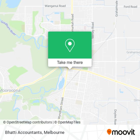 Bhatti Accountants map